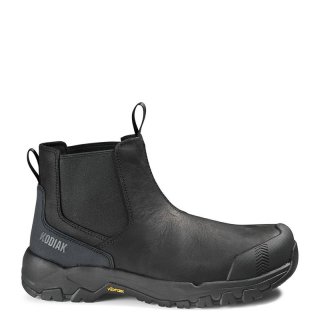 KODIAK MEN'S QUEST BOUND COMPOSITE TOE CHELSEA SAFETY WORK BOOT-Black | NEW ARRIVALS