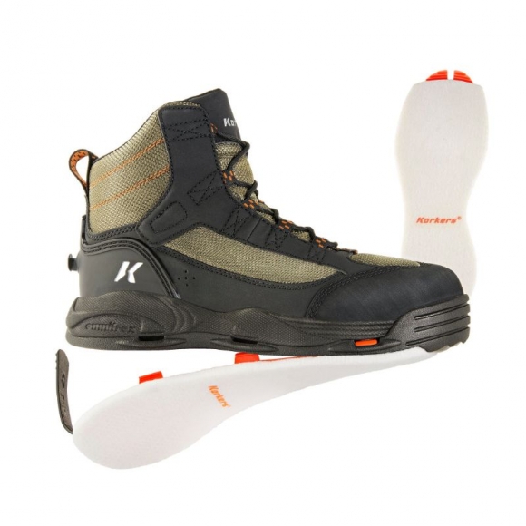 KORKERS PROMOTION MEN'S GREENBACK-FELT SOLE