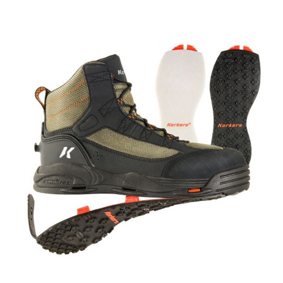 KORKERS PROMOTION MEN'S GREENBACK-FELT & KLING-ON SOLES KORKERS PROMOTION MEN'S GREENBACK-FELT & KLING-ON SOLES
