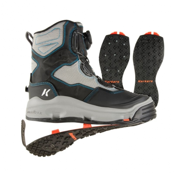 KORKERS PROMOTION WOMEN'S DARKHORSE-KLING-ON & STUDDED KLING-ON KORKERS PROMOTION WOMEN'S DARKHORSE-KLING-ON & STUDDED KLING-ON