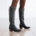 LANE | WOMEN'S MONICA-Distressed Jet Black