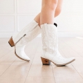 LANE | WOMEN'S OFF THE RECORD MIDI-White Patent