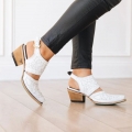 LANE | WOMEN'S ROBIN MULE-Matte White