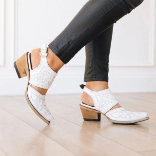LANE | WOMEN'S ROBIN MULE-Matte White