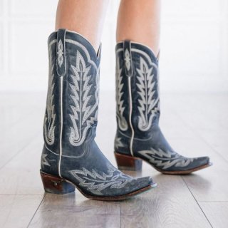LANE | WOMEN'S LEXINGTON-Distressed Midnight Blue