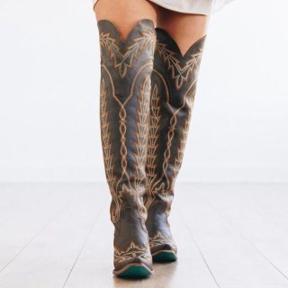 LANE | WOMEN'S LEXINGTON OTK-Brown Crackle