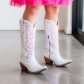 LANE | WOMEN'S SMOKESHOW-Matte White / Neon Pink