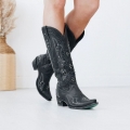 LANE | WOMEN'S COSSETTE-Distressed Jet Black