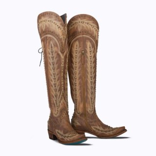 LANE | WOMEN'S LEXINGTON OTK STUD-Oiled Saddle