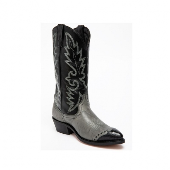 QUICK SHIP | LAREDO MEN'S FLAGSTAFF WINGTIP WESTERN BOOTS-GREY