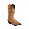 QUICK SHIP | LAREDO MEN'S LARAMIE SNIP TOE WESTERN BOOTS-ANTIQUE TAN