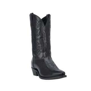 QUICK SHIP | LAREDO MEN'S HAWK WESTERN BOOTS-BLACK