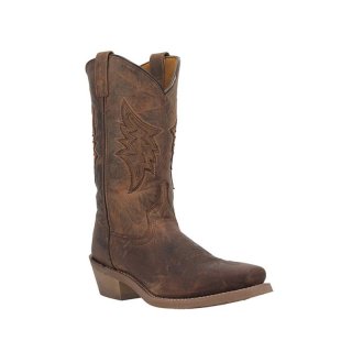 QUICK SHIP | LAREDO MEN'S NICO WESTERN BOOTS - SQUARE TOE-TAUPE