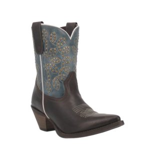QUICK SHIP | LAREDO WOMEN'S RANDEE WESTERN BOOTS - SNIP TOE-CHOCOLATE