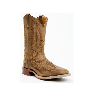 QUICK SHIP | LAREDO MEN'S SANDSTORM WESTERN PERFORMANCE BOOTS - BROAD SQUARE TOE-TAUPE