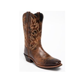 QUICK SHIP | LAREDO MEN'S BREAKOUT SQUARE TOE WESTERN BOOTS-RUST