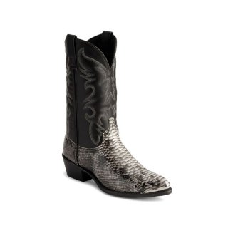 QUICK SHIP | LAREDO MEN'S MONTY SNAKE PRINT WESTERN BOOTS-NATURAL