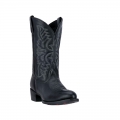 QUICK SHIP | LAREDO MEN'S EMBROIDERED ROUND TOE WESTERN BOOTS-BLACK