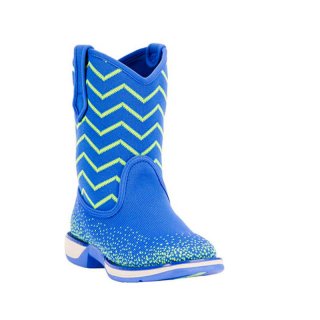 QUICK SHIP | LAREDO KIDS' ZIGGY PERFORMAIR WESTERN BOOTS-BLUE