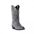 QUICK SHIP | LAREDO MEN'S HARDING WAXY LEATHER WESTERN BOOTS - MEDIUM TOE-GREY