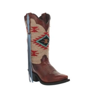 QUICK SHIP | LAREDO WOMEN'S BAILEY WESTERN BOOTS - SNIP TOE-COGNAC