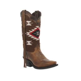 QUICK SHIP | LAREDO WOMEN'S BAILEY WESTERN BOOTS - SNIP TOE-HONEY
