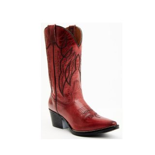 QUICK SHIP | LAREDO WOMEN'S LIVIA WESTERN BOOTS - SNIP TOE-RED
