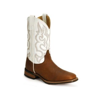 QUICK SHIP | LAREDO MEN'S RANCHER WESTERN BOOTS - SQUARE TOE-REDWOOD