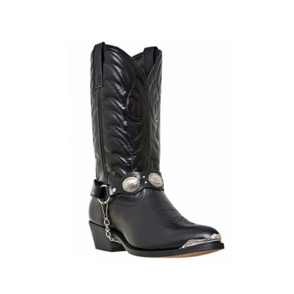 QUICK SHIP | LAREDO MEN'S TALLAHASSEE WESTERN BOOTS-BLACK