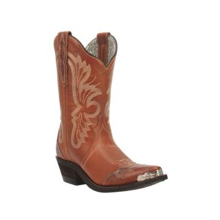 QUICK SHIP | LAREDO WOMEN'S VONNIE WESTERN BOOTS - SNIP TOE-TAN