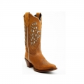 QUICK SHIP | LAREDO WOMEN'S EAGLE CUT-OUT WESTERN BOOTS - SNIP TOE-HONEY