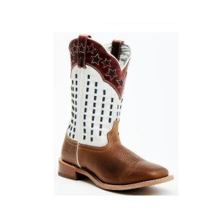 QUICK SHIP | LAREDO WOMEN'S STARGAZER WESTERN BOOTS - BROAD SQUARE TOE-MULTI