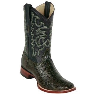 Los Altos Men's Ostrich Leg Square Toe Cowboy Boots Olive Green | Olive Green | Free Delivery Los Altos Men's Ostrich Leg Square Toe Cowboy Boots Olive Green | Olive Green | Free Delivery