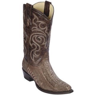 Los Altos Men's Ostrich Leg Boots | Brown | Free Delivery Los Altos Men's Ostrich Leg Boots | Brown | Free Delivery