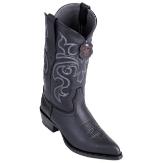 Los Altos Men's Grisly Black Boots J-Toe | Black | Free Delivery Los Altos Men's Grisly Black Boots J-Toe | Black | Free Delivery