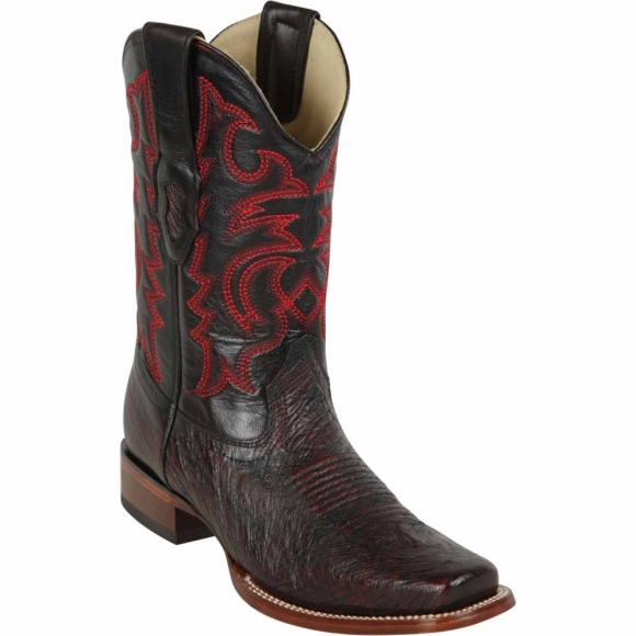 Los Altos Men's Mens Square Toe Smooth Ostrich Boots Black Cherry | Black Cherry | Free Delivery Los Altos Men's Mens Square Toe Smooth Ostrich Boots Black Cherry | Black Cherry | Free Delivery