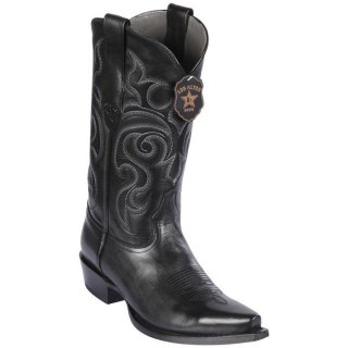 Los Altos Men's Black Snip Toe Cowboy Boots | Black | Free Delivery Los Altos Men's Black Snip Toe Cowboy Boots | Black | Free Delivery
