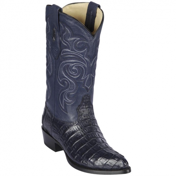 Los Altos Men's Navy Blue Crocodile Cowboy Boots | Navy Blue | Free Delivery Los Altos Men's Navy Blue Crocodile Cowboy Boots | Navy Blue | Free Delivery