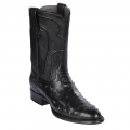 Los Altos Men's Ostrich Roper Western Boots | Black | Free Delivery Los Altos Men's Ostrich Roper Western Boots | Black | Free Delivery
