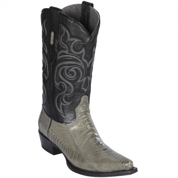 Los Altos Men's Grey Ostrich Leg Cowboy Boots | Grey | Free Delivery Los Altos Men's Grey Ostrich Leg Cowboy Boots | Grey | Free Delivery