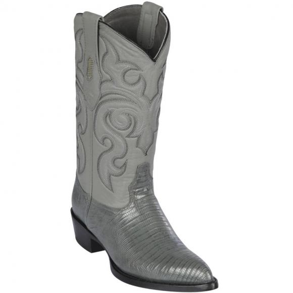 Los Altos Men's Grey Teju Lizard Boots | Gray | Free Delivery Los Altos Men's Grey Teju Lizard Boots | Gray | Free Delivery