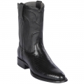 Los Altos Men's Lizard Roper Boots | Black | Free Delivery Los Altos Men's Lizard Roper Boots | Black | Free Delivery