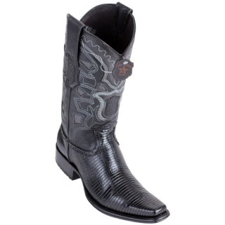 Los Altos Men's Black Lizard Skin Boots | Black | Free Delivery Los Altos Men's Black Lizard Skin Boots | Black | Free Delivery