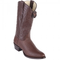 Los Altos Men's Brown Sharkskin Western Boots R-Toe | Brown | Free Delivery Los Altos Men's Brown Sharkskin Western Boots R-Toe | Brown | Free Delivery