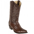 Los Altos Men's Brown Caiman Tail Cowboy Boots | Brown | Free Delivery Los Altos Men's Brown Caiman Tail Cowboy Boots | Brown | Free Delivery