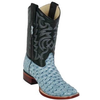 Los Altos Men's Mens Blue Ostrich Boots | Blue Rustic | Free Delivery Los Altos Men's Mens Blue Ostrich Boots | Blue Rustic | Free Delivery