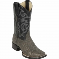 Los Altos Men's Shark Skin Cowboy Boots | Grey | Free Delivery