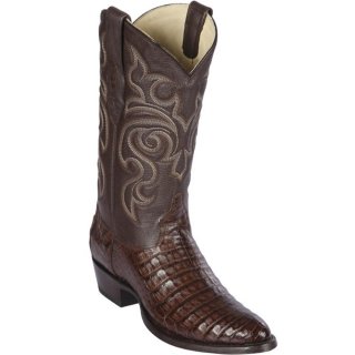 Los Altos Men's Mens Brown Caiman Boots R-Toe | Brown | Free Delivery Los Altos Men's Mens Brown Caiman Boots R-Toe | Brown | Free Delivery