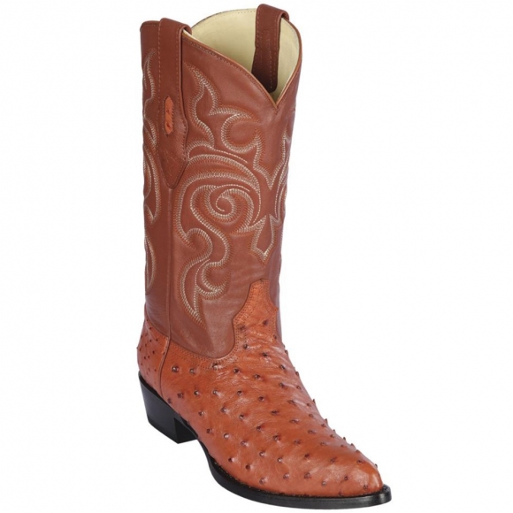 Los Altos Men's Cognac Ostrich Cowboy Boot J-Toe | Cognac | Free Delivery Los Altos Men's Cognac Ostrich Cowboy Boot J-Toe | Cognac | Free Delivery
