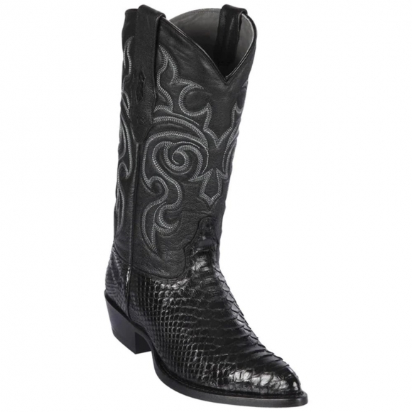 Los Altos Men's Black Snakeskin Boots | Black | Free Delivery Los Altos Men's Black Snakeskin Boots | Black | Free Delivery